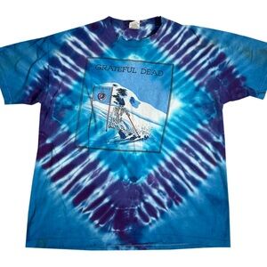 Vintage Grateful Dead '88 Calgary Olympics Ski T Shirt (Size L)